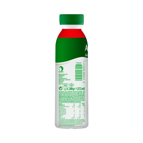 ACTIVIA de Danone Kéfir líquido con fresa 272 ml.