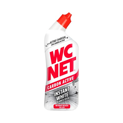 WC NET Limpiador en gel para WC con carbón activo - 750ml.