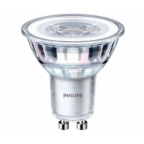 Bombilla Led GU10, 4,6W=50W, luz cálida 2700K, 355lm, PHILIPS.