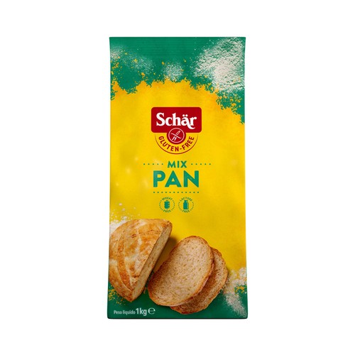 SCHÄR Preparado para pan sin gluten 1 kg.