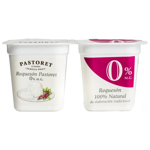 PASTORET Queso fresco batido 0 % Materia Grasa PASTORET 500 g.