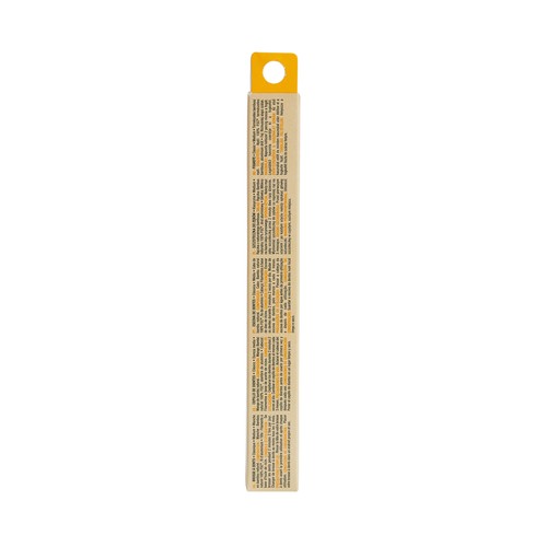 PRODUCTO ALCAMPO Cepillo de dientes clásico con mango de bambú natural y filamentos de dureza media.