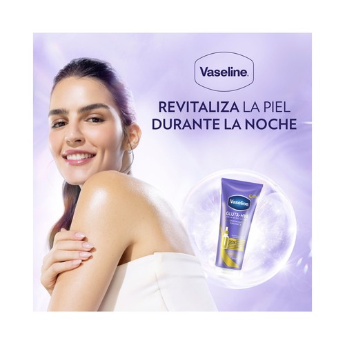 VASELINE Gluta-hya Sérum corporal revitalizante de noche 200 ml.