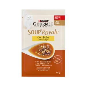 PURINA GOURMET Sopa de pollo para gatos con pollo 45gr