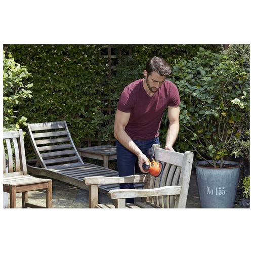 Lijadora Rotorbital 230W, BLACK + DECKER BEW210-QS.
