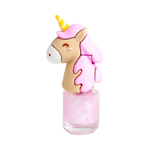 MARTINELIA Unicorn Esmate de uñas infantil con purpurina y forma de unicornio.