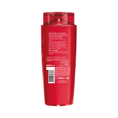 ELVIVE Champú protector para cabellos teñidos o con mechas ELVIVE Color vive 700 ml.