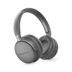 Auriculares bluetooth tipo diadema ENERGY SISTEM Graphite Studio Plus, con micrófono, autonomía 45 horas, cancelación de ruido, color grafito.