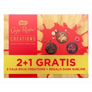 precios Nestlé Bombón Creation + Dark 2 X 186 Gr + 145 Gr. en Alcampo