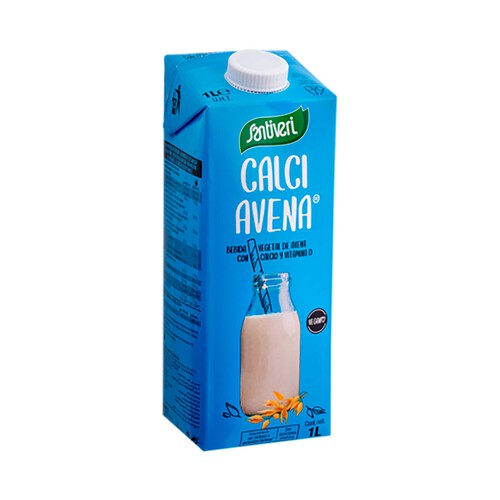 Bebida vegetal de avena SANTIVERI CALCIAVENA 1 l.