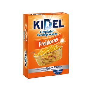 Imagen de KIDEL Limpiador desengrasante especial freidoras KIDEL 3 sobres de 50 g.