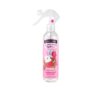 THE FRUIT COMPANY Ambientador en spray multiusos con olor a fresa-nata 250 ml.