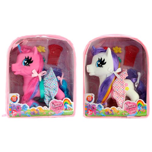 Mochila con Unicornio y accesorios ONETWO FUN