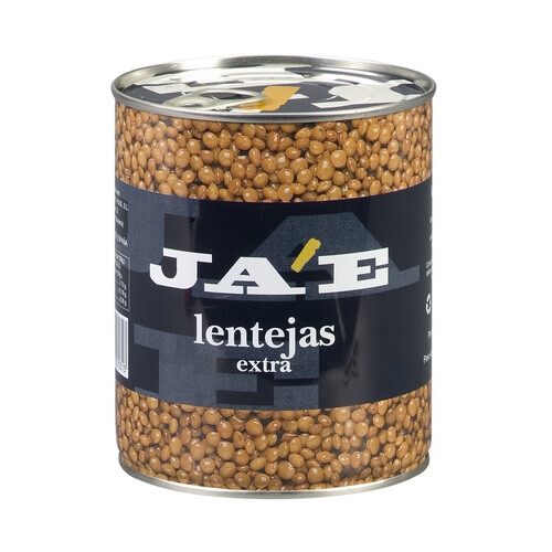JAE Lentejas cocidas JAE lata de 500 g.