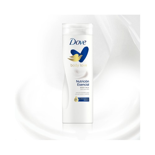 DOVE Body love Loción corporal nutritiva para pieles secas 400 ml.