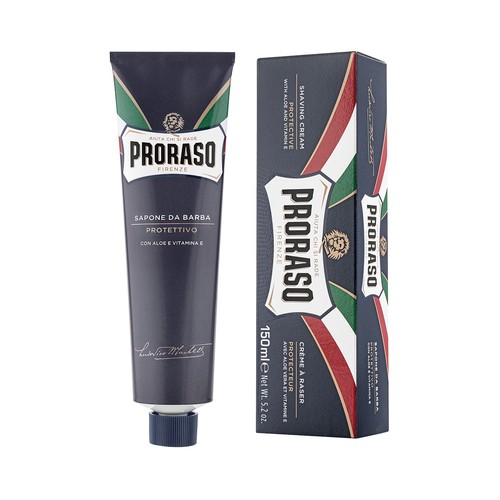 PRORASO Crema de afeitar protectora, con aloe vera y vitamina E 150 ml.