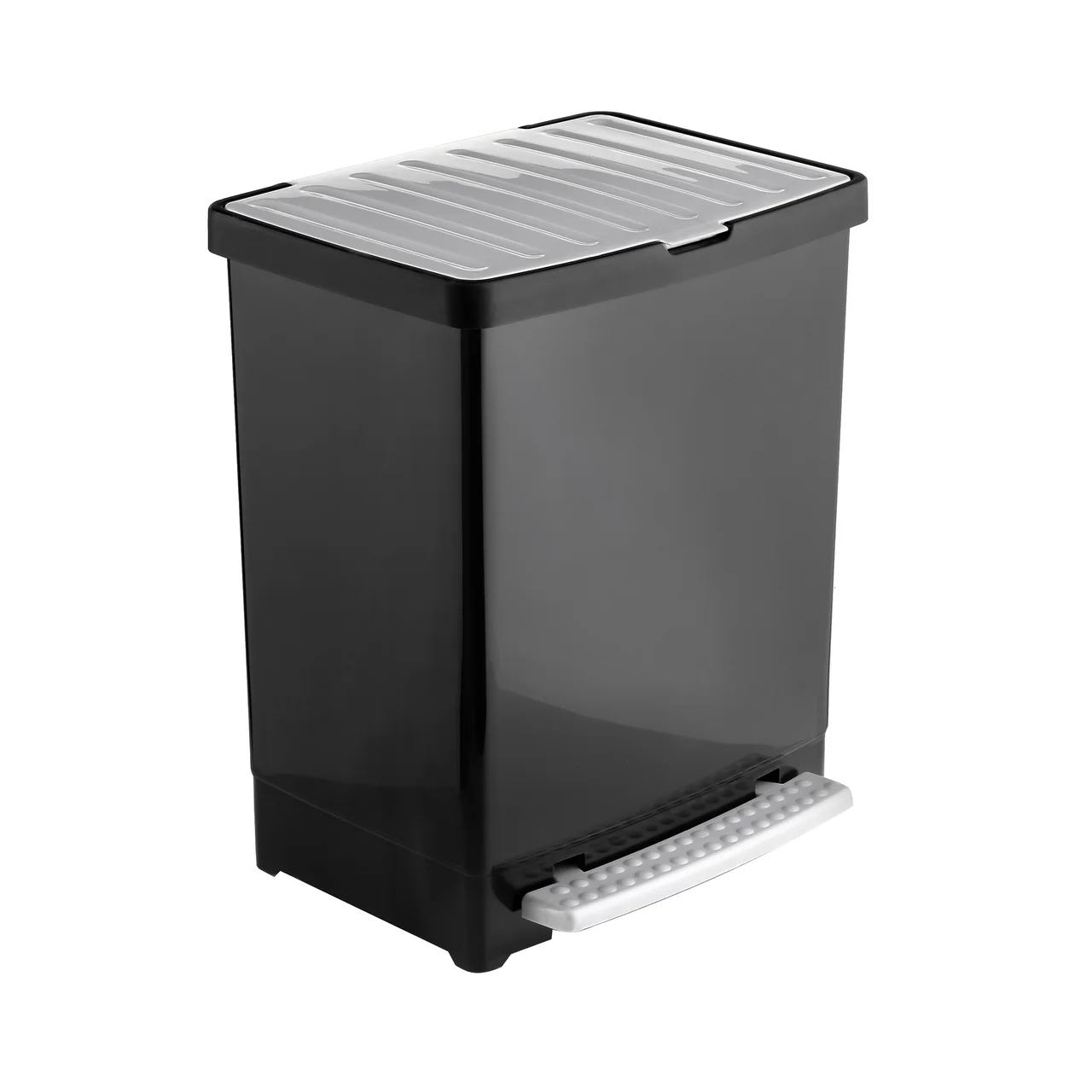 Cubo de basura con espacio para reciclar capacidad el cubo 17l + 8l de la cubeta que se extrae
