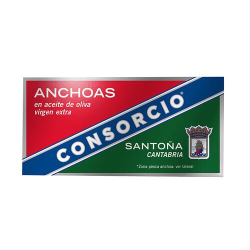 CONSORCIO Anchoas en aceite de oliva virgen extra CONSORCIO 29 g.