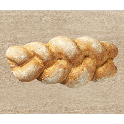 Trenza de pan con masa madre de Fabricación Propia 500 g.