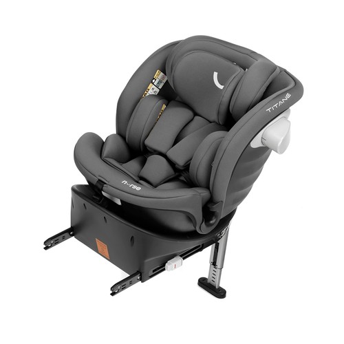 Silla de auto JANE Titane, i-Size (40-150cm), color gris.