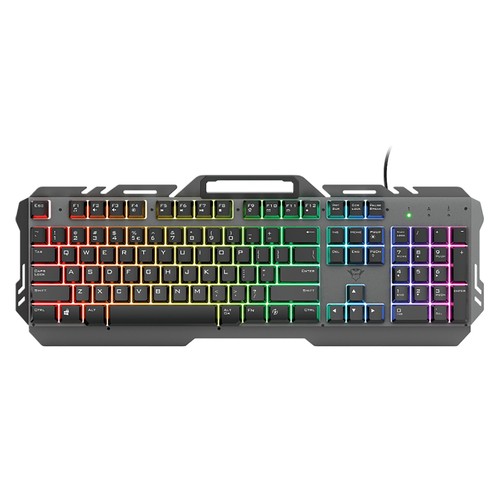 Teclado gaming TRUST GXT 853 Esca, iluminación led, teclas multimedia, conexión Usb.