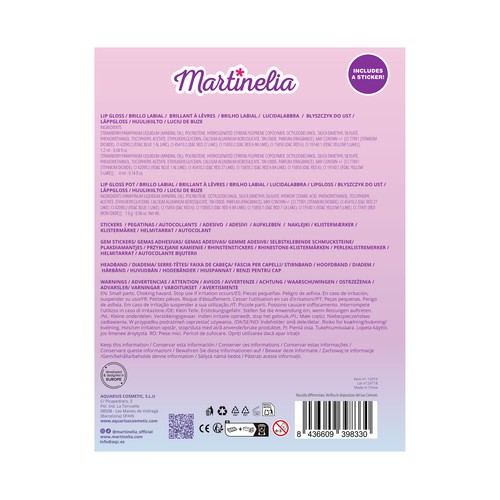 MARTINELIA Little unicorn Estuche de maquillaje infantil