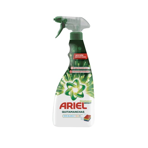 ARIEL Quitamanchas ropa blanca y de color 750 ml