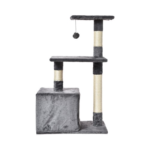 PRODUCTO ALCAMPO Rascador para gatos con forma de arbol (50 x 30 x 85 cm.).