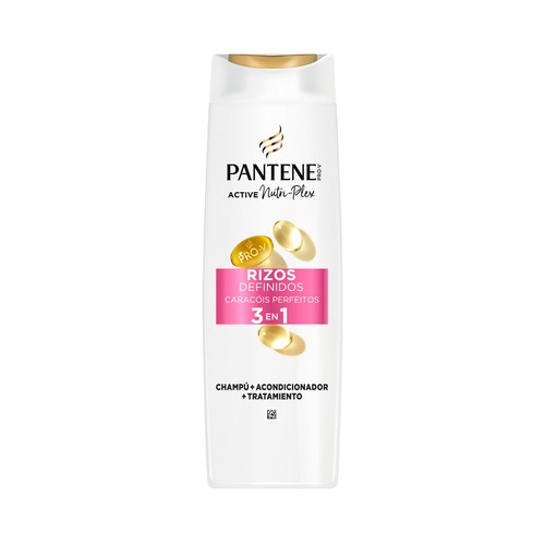 PANTENE Nutri-plex Champú 3 en 1 para cabellos rizados 500 ml.