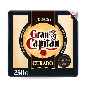 GRAN CAPITÁN Queso mezcla curado 250 g.