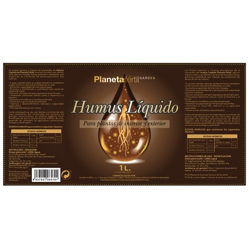 Humus líquido, 1l PLANETA FÉRTIL.