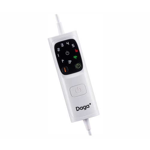 Manta eléctrica DAGA Relax suave XL, 180 x 140cm, programable, 6 potencias