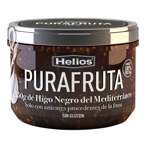 HELIOS PURAFRUTA  Fruta para untar de higo negro del mediterráneo 250 g.