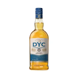 DYC Whisky finest old nacional 8 años botella 70 cl.