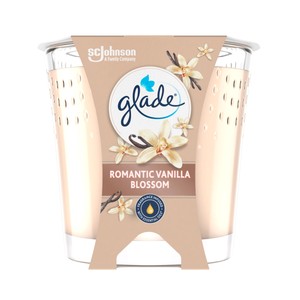 GLADE Vela romantic vainilla 112 g.