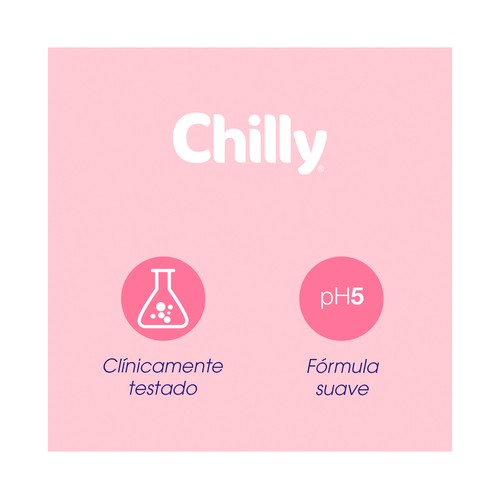 CHILLY Toallitas humedas biodegradables, para higiene intima, fórmula suave CHILLY 12 uds.