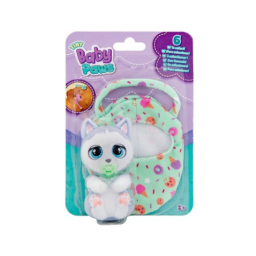Bolso con mascota de peluche con funciones baby paws , surtido de diseños, IMC TOYS.