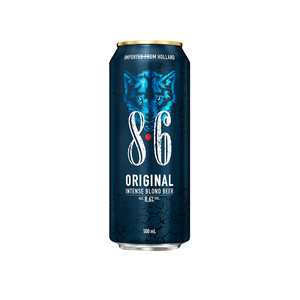 Imagen de 8.6 Cerveza Original Intense Blond lata 50 cl.