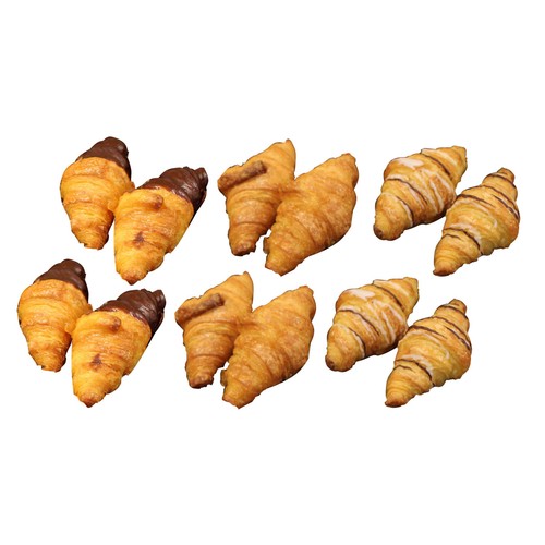 Mini croissant surtidos 350 g.