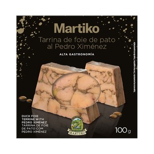 Tarrina de foie de pato al Pedro Ximénez 100 g.