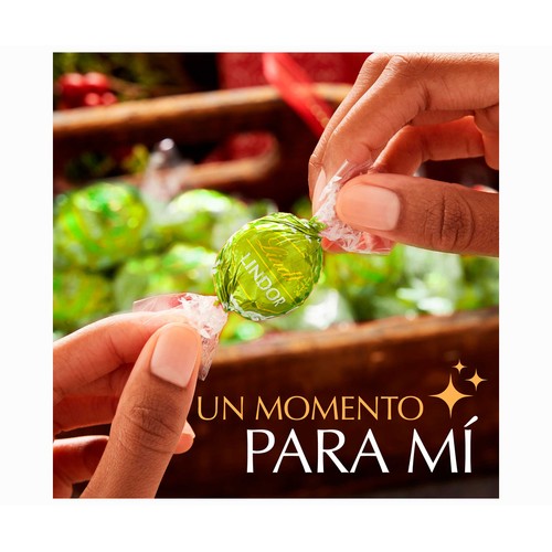 LINDT Bombones lindor pistacho 200 g.