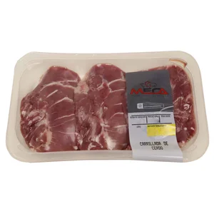Bandeja con carrilladas de cerdo MECA