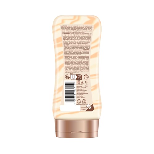 HAWAIIAN TROPIC Hydrating protection Leche solar con acción protectora e hidratante y FPS 30 (medio) 180 ml.