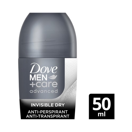 DOVE Men + care advanced insible dry Desodorante roll on para hombre antitranspirante (sin alcohol) 50 ml.