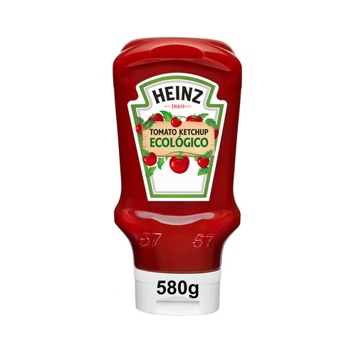 HEINZ Kétchup ecológico 580 g.
