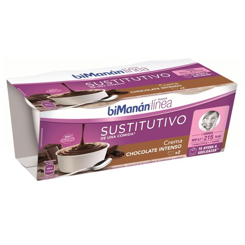 Crema chocolate intensi BiMANÁN 420 g.