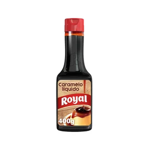 ROYAL Sirope de caramelo líquido ROYAL 400 g.