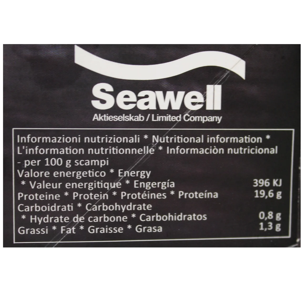 SEAWELL Cigalas de tamaño gigante, estuche de 4 a 7 piezas SEAWELL 1 kg.