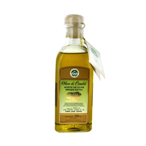 OLIVO DE CAMBIL Aceite de oliva virgen extra frasca de 500 ml.