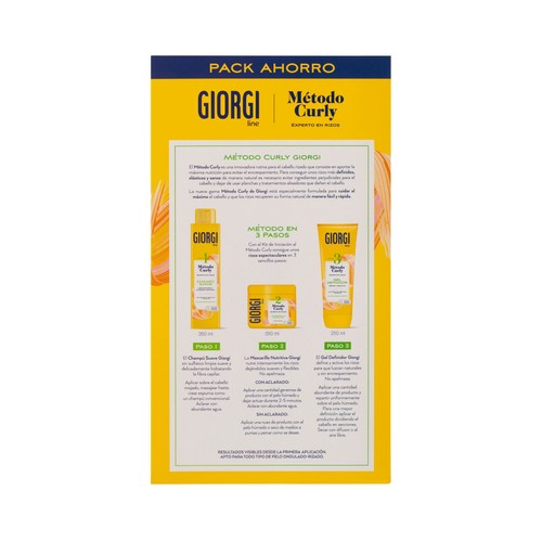 GIORGI Pack de iniciación al método curly GIORGI